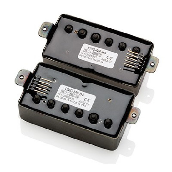 EMG MF Marty Friedman Signature Set