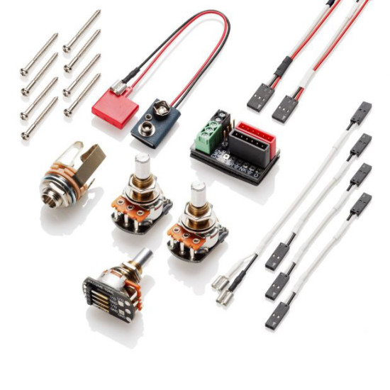 EMG J Modell Robert Trujillo Rip Tide Set - Black Chrome