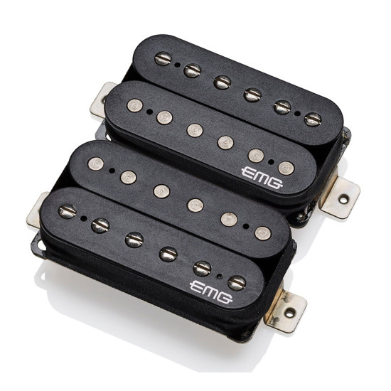 EMG Super 77F Retro Active Floyd Rose Set - Black