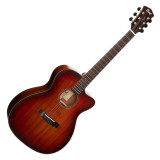 Cort Core OC ABW OPLB elektro-akusztikus gitár tokkal