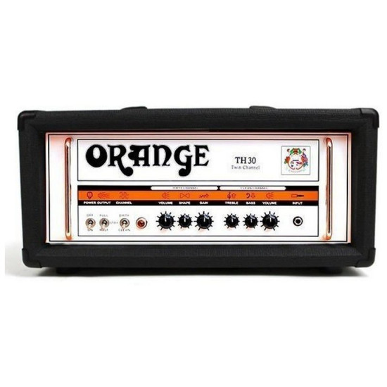 Orange Thunder 30H Black 30W csöves gitárerősítő fej