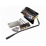 Babicz FCHSTRATCHP Stratocaster húrláb króm 6 pontos