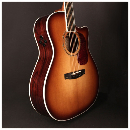 Cort Gold A8 LB elektro-akusztikus gitár tokkal