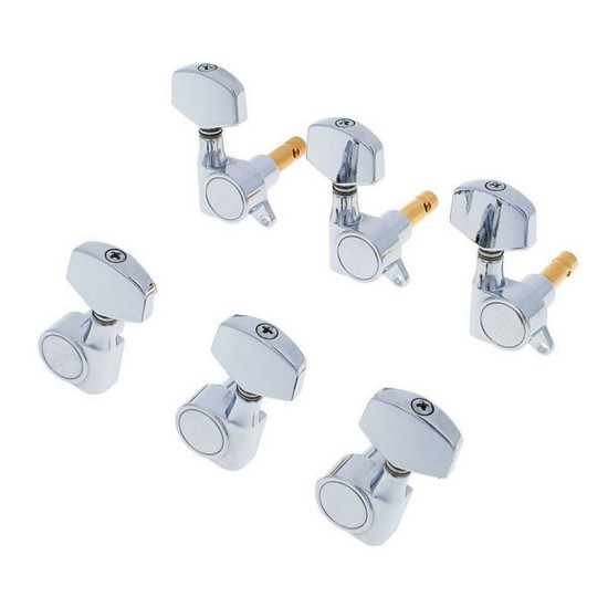 PRS SE Locking Tuners satus hangolókulcs szett (króm)