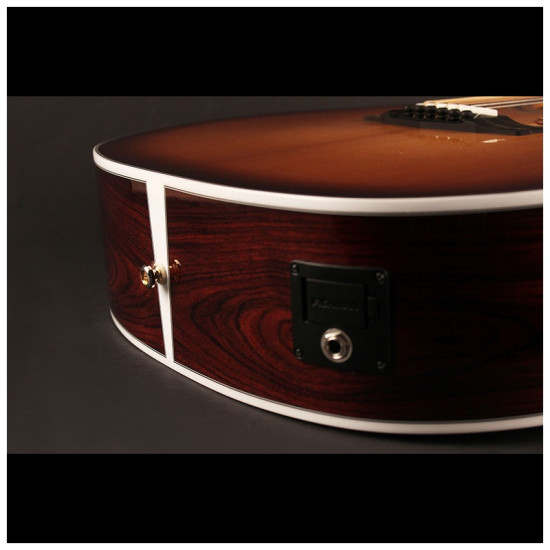 Cort Gold A8 LB elektro-akusztikus gitár tokkal