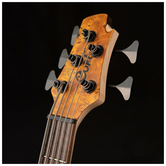 Cort A5 Plus SC AOP 5 húros basszusgitár tokkal