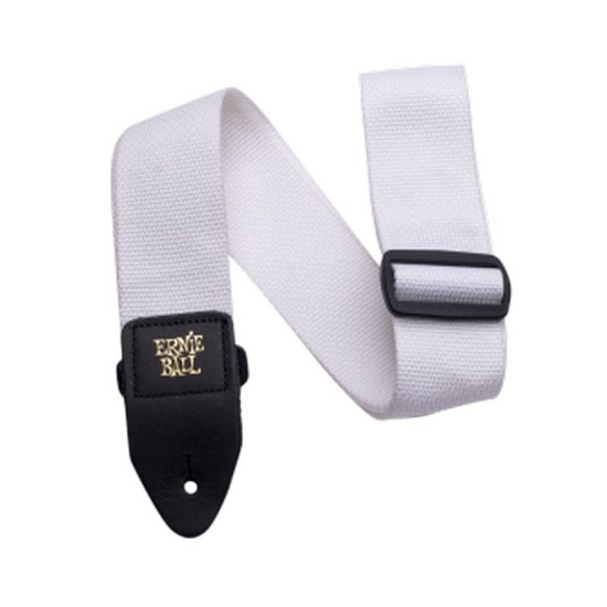 Ernie Ball 4036 gyöngyvászon gitárheveder fehér