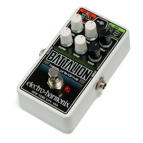 Electro-Harmonix Nano Battalion basszusgitár EQ és DI-Box pedál