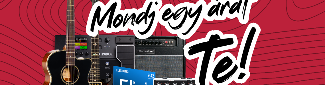 Black Friday másképp a Hangszercenternél