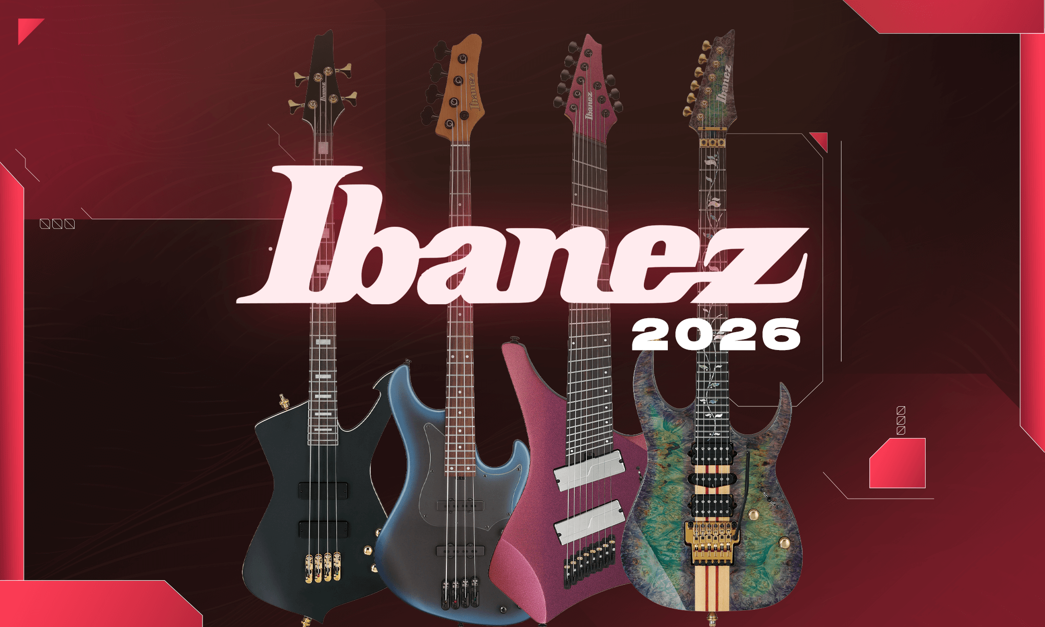Ibanez 2026 modellek