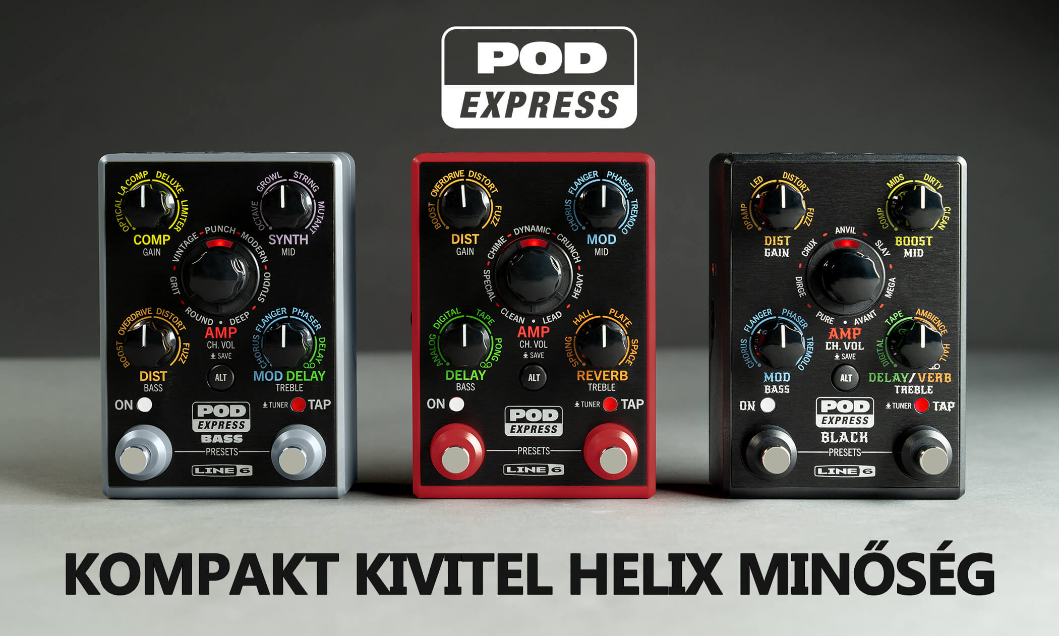 Line6 POD Express család