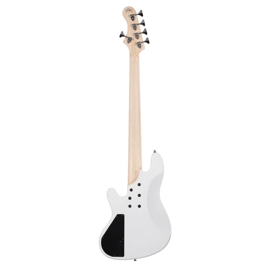 Cort NJS5 öthúros elektromos basszusgitár fehér, tokkal