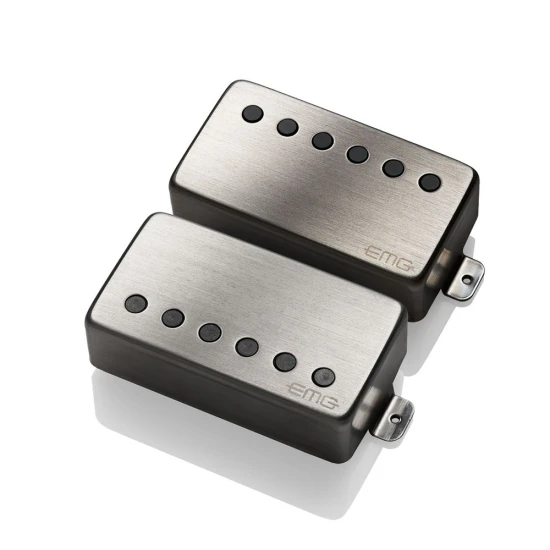 EMG 57/66 Set - Brushed Black Chrome
