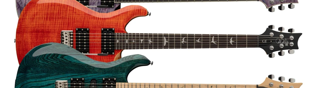 Ismerd meg az SE CE 24, SE Swamp Ash Special és az SE Custom 24 Quilt gitárokat!