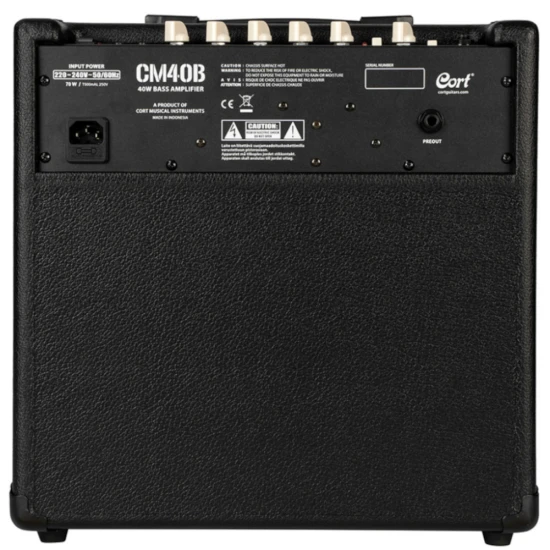 Cort CM40B 40W basszuskombó