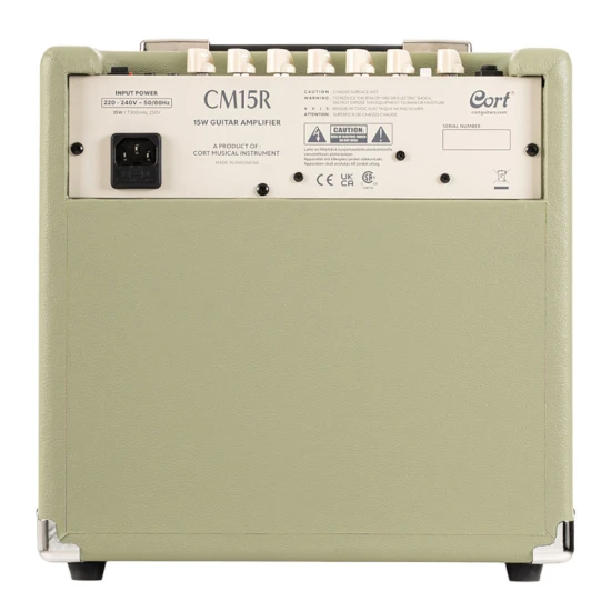 Cort CM15R PG15W gitárkombó