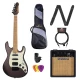 Craftsman by MT MSH-10 Chopper Brown Satin elektromos gitárszett