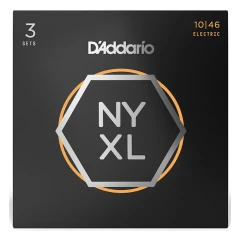 D'addario NYXL 10-46-3P Regular Light 3-Pack