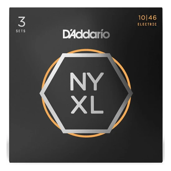 D'addario NYXL 10-46-3P Regular Light 3-Pack