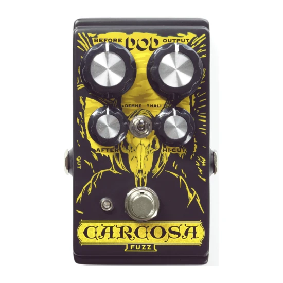 Digitech DOD Carcosa Analog Fuzz torzító pedál