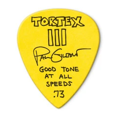 Dunlop PAUL GILBERT CUSTOM TORTEX TIII PICK .73MM pengető