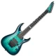 E-II HORIZON FR-7 Black Turquoise Burst