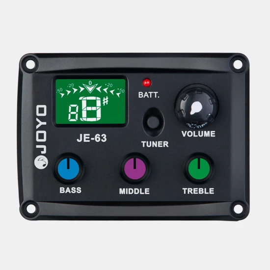 Joyo JE-63-UKE beépíthető ukulele elektronika