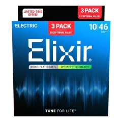 Elixir OptiWeb (16572) 10-46 Light elektromos húrkészlet 3db