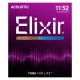 Elixir 80/20 Bronze PolyWeb 11-52(11025) Custom Light akusztikus húrkészlet