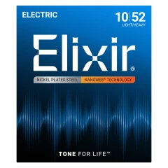 Elixir NanoWeb (12077) 10-52 Light-Heavy elektromos húrkészlet