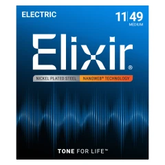 Elixir NanoWeb (12102) 11-49 Medium elektromos húrkészlet