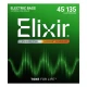 Elixir NanoWeb (14782) Stainless Steel 45-135 Light/Medium basszusgitár húrkészlet
