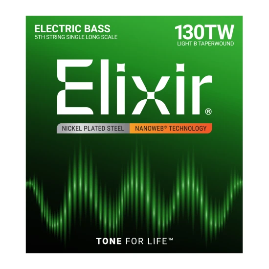 Elixir NanoWeb (15432) 5th .130TW Light B basszusgitár húr