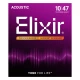 Elixir Phosphor Bronze NanoWeb (16152) 10-47 12 húros Light akusztikus húrkészlet