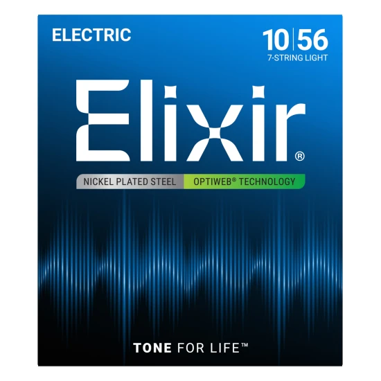 Elixir OptiWeb (19057) 10-56 7- String Light elektromos húrkészlet