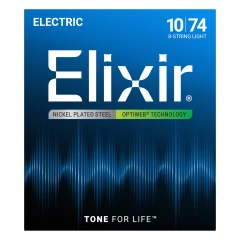 Elixir OptiWeb (19062) 10-74 8- String Lightelektromos húrkészlet