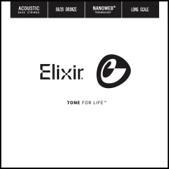 Elixir 80/20 Bronze NanoWeb (15825) .125 akusztikus basszusgitár szálhúr