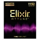 Elixir 80/20 Bronze Attune (23027) 11-52 Custom Light akusztikus húrkészlet