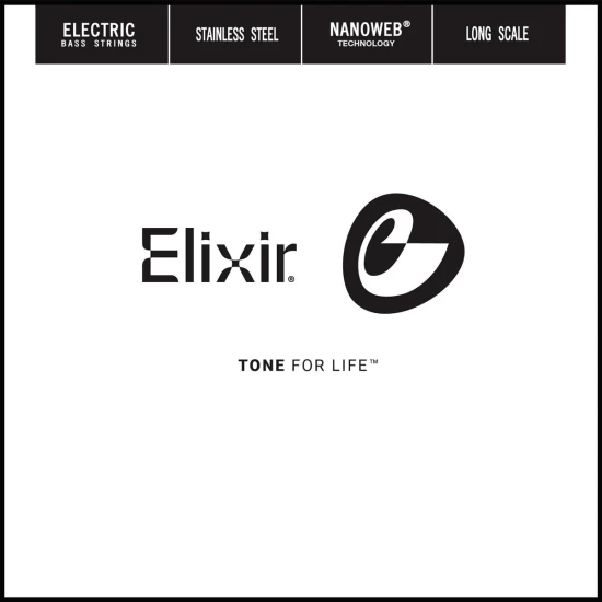 Elixir NanoWeb Stainless Steel .045 basszusgitár szálhúr