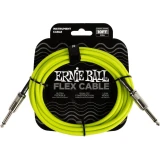 Ernie Ball 6414 Flexcable 3m gitárkábel zöld
