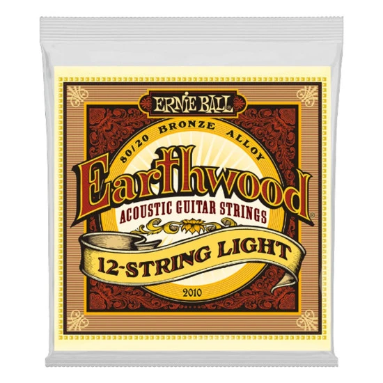 Ernie Ball 2010 Earthwood 80/20 bronz húrkészlet 9-46 (12 húros)