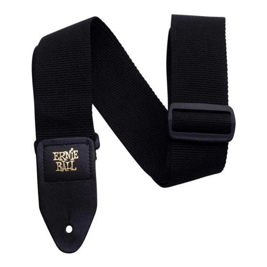 Ernie Ball 4037 gyöngyvászon gitárheveder fekete