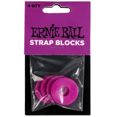 Ernie Ball 5618 Strap Blocks Purple hevederzár