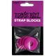 Ernie Ball 5618 Strap Blocks Purple hevederzár