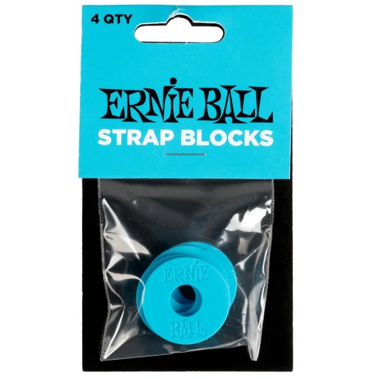 Ernie Ball 5619 Strap Blocks Blue hevederzár
