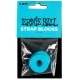 Ernie Ball 5619 Strap Blocks Blue hevederzár