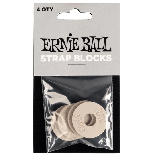 Ernie Ball 5625 Strap Blocks Gray hevederzár