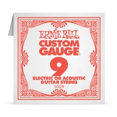 Ernie Ball Single Plain Steel 009