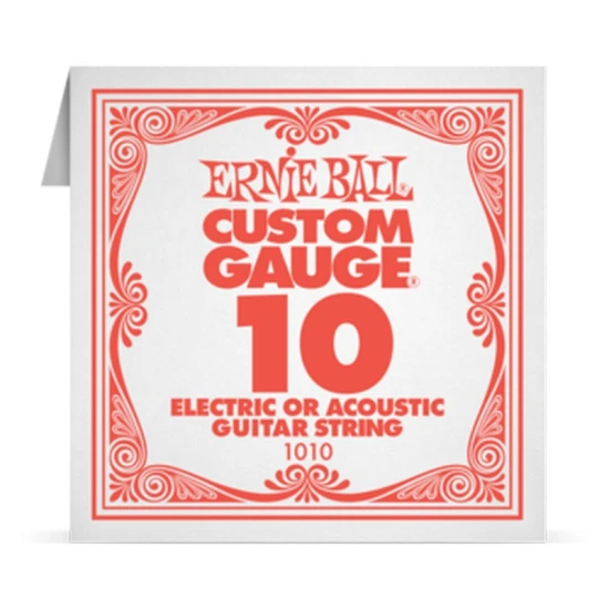 Ernie Ball Single Plain Steel 010