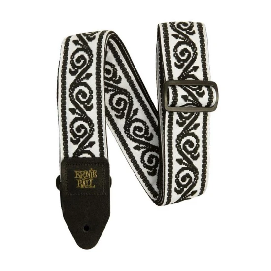 Ernie Ball 5342 Jacquard Black Vine gitárheveder
